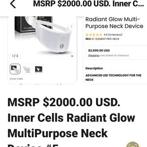 LED Neck Device - White